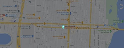 Map - West Palm Beach Area Independent Investment Advisor