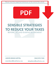 Thumbnail for PDF on lowering taxes